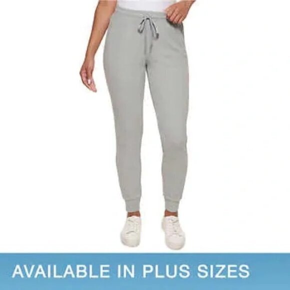 Marc New York Womens Gray Jogger NWT Athleisure Side Pockets Warm Up Pants - Picture 4 of 5